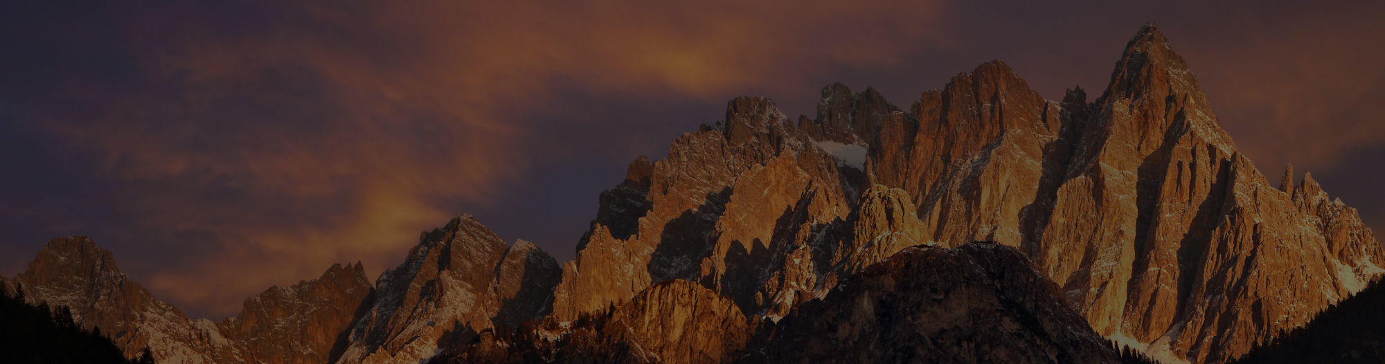 Marmarole al tramonto